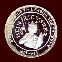 Németország 1992. "I. Henrik" Ag 20,2g T:PP