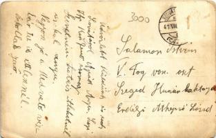 1941 Szováta-fürdő, Baile Sovata; fürdőzés a tóban / bathing in the lake. photo (EK)