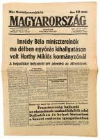 1939 Magyarország XLVI. évf. 37. sz., 1939. febr. 15., a címlapon: Imrédy Béla miniszterelnök (...) kihallgatáson volt Horthy Miklós kormányzónál, 14 p.