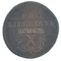 1706. X Poltura Cu "II. Rákóczi Ferenc" "PRO LIBERTATE" T:VF
Hungary 1706. X Po...