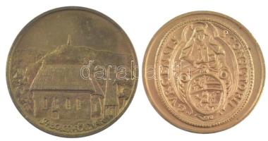 Tóth Sándor (1933-2019) 1986. " Szent László / Szabolcsi Földvár" bronz emlékérem (42,5mm)...