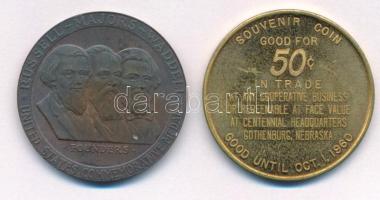 Amerikai Egyesült Államok 1960. "100 éves a Nemzeti Póni Express Társaság 1860-1960" kétol...