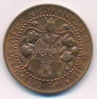 Tóth Sándor (1933- ) 1985. "Zrínyi Miklós / 15 éves a MÉE Nagykanizsai csoportja 1970-1985"...