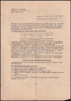 1975-1978 Országos Filharmónia felkérőlap ill. fellépési díjmegállapítás, Marczis Demeter operaéneke...