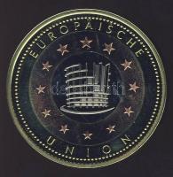 NSZK DN "Adenauer - De Gaulle" multicolor  emlékérem T:PP