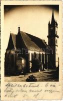 1941 Beszterce, Bistritz, Bistrita; Evangélikus templom / Lutheran church. photo (EK)