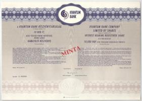 1991-1994. 5 darabos magyar részvény tétel: "Agroinvest", "Celladam", "Műsz...