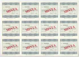 1993-1995. 5 darabos magyar részvény tétel: "Mohácsi Farostlemez, "Középdunántúli Gázszolg...