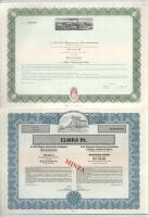 1990-1994. 5 darabos magyar részvény tétel: "Fotex", "Első Pesti Hengermalom", &...