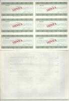 1990-1994. 5 darabos magyar részvény tétel: "Fotex", "Első Pesti Hengermalom", &...