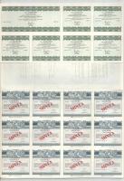 1990-1994. 5 darabos magyar részvény tétel: "Fotex", "Első Pesti Hengermalom", &...