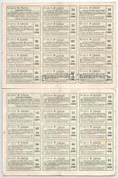 Budapest 1923. "A Magyar Köztisztviselők Fogyasztási, Termelő- és Értékesítő Szövetkezete"...