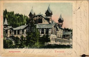 1903 Tusnádfürdő, Baile Tusnad; Gyógyterem. Brunner C. kiadása / spa, bath (fl)