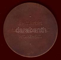 NSZK 1965. "1965 - egy jó év" emlékplakett T:2