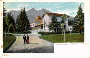 Tátralomnic, Tatranská Lomnica (Tátra, Magas-Tátra, Vysoké Tatry); Gyógyház. Feitzinger Ede 79 bt. / spa