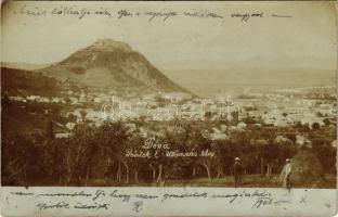 1902 Déva, látkép, vár / castle, general view. Péntek E. photo