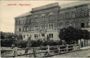 1911 Ungvár, Uzshorod, Uzhhorod, Uzhorod; Főgimnázium. Földesi Gyula kiadása / school (EK)