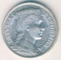 Lettország 1931. 5L Ag T:2