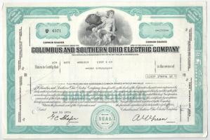 Amerikai Egyesült Államok 1939-1981. 6 darabos részvény tétel, benne "Columbus and Southern Ohio Electric Company", "Food Fair Stores", "Coty International Corporation", "American Cable & Radio Corporation", "Air Reduction Company", "Dillingham Corporation", mind perforált, közte lyukasztott T:III USA 1939-1981. 6 pieces stock lot, inclue "Columbus and Southern Ohio Electric Company", "Food Fair Stores", "Coty International Corporation", "American Cable & Radio Corporation", "Air Reduction Company", "Dillingham Corporation", with perforation C:F