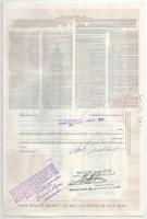 Amerikai Egyesült Államok 1939-1981. 6 darabos részvény tétel, benne "Columbus and Southern Ohi...