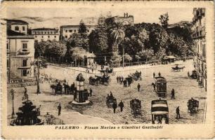 1920 Palermo, Piazza Marina e Giardini Garibaldi / square (EK)