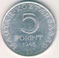 1948. 5Ft Ag "Petőfi" T:2/2+