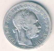 1892. 1Ft Ag "Fiumei címer" T:3