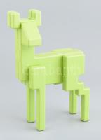 Jelzés nélkül: Szarvas. Design figura, festett alumínium, hibátlan, m: 24 cm