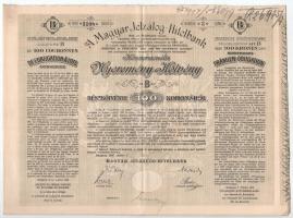 Budapest 1906. "A Magyar Jelzálog-Hitelbank Nyeremény-Kötvénye" "B" részkötvény ...