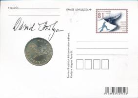 2001. 200Ft "Arany János: Toldi" érmés levelezőlapon T:BU Adamo EM173