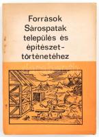 Román János: Források Sárospatak település és építészettörténetéhez. Források és regesták Sárospatak település- és építészettörténetéhez a XVI-XVIII. századi mezővárosi prokollumokban. Szerk.: Filep Antal. A Magyar Nemzeti Múzeum Rákóczi Múzeum Forráskiadványai 2. Sárospatak,1965., Sárospataki Rákóczi Múzeum. Kiadói papírkötés, kissé foltos borítóval. Megjelent 450 példányban.