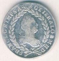 Ausztria 1758PH 20Kr Ag I. Ferenc T:3 ph