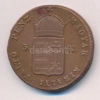 1849NB 3kr Cu T:2- patina, karc, ü.
Adamo B2