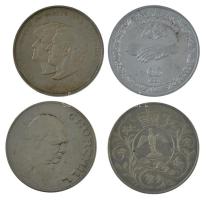 Nagy-Britannia 1965. 1C Cu-Ni "II. Erzsébet / Churchill" + 1977. 25p Cu-Ni "II Erzséb...