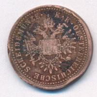 1851G 1kr Cu Nagybánya T:2- patina, ph, lapkahiba