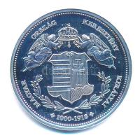 DN "Magyarország Keresztény Királyai / IV. László 1272-1290" Ag emlékérem (20g/0.333/38mm)...