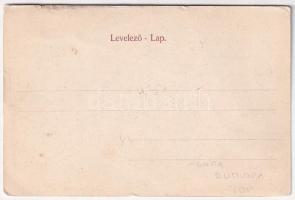 Szentágota, Agnetheln, Agnita; Hotel Agnetha, von d. Steinburg, Turnhalle, Mittelgasse. M. Lang &...