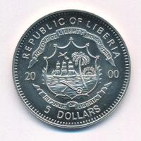 Libéria 2000. 5D Cu-Ni "XXVII. Olimpiai Játékok - Sydney" T:BU
Liberia 2000. 5 Dollars Cu...
