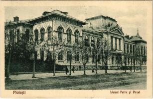 1928 Ploiesti, Ploesti, Ploesci; Liceul Petru si Pavel / grammar school