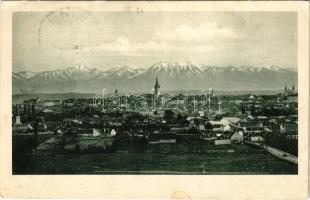 1927 Nagyszeben, Hermannstadt, Sibiu; látkép / general view (fl)