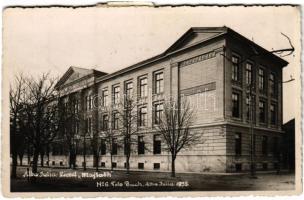 1937 Gyulafehérvár, Karlsburg, Alba Iulia; Liceul Majlath / Majláth gimnázium / grammar school. Foto Bach photo