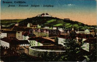1924 Brassó, Kronstadt, Brasov; Fellegvár / Schloßberg / Cetatuia (EK)