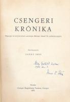 Csengeri krónika. Néprajzi és helytörténeti antológia Molnár József 70. születésnapjára. Szerk.: Dan...