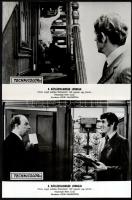 cca 1973 ,,A gátlástalanság lovagja" című angol filmbohózat jelenetei és szereplői, 8 db vintag...