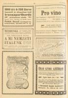 Borászati Lapok 1911. Negyvenharmadik évfolyam 1-52 szám. Szerk.: Drucker Jenő. Bp., 1911, "Pát...