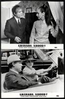 cca ,,Granada, addio" című olasz film jelenetei és szereplői, 13 db vintage produkciós filmfotó...