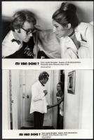 cca 1972 Barbara Streisand a ,,Mi van doki" című amerikai filmvígjáték jeleneteiben, 13 db vint...