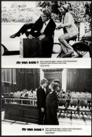 cca 1972 Barbara Streisand a ,,Mi van doki" című amerikai filmvígjáték jeleneteiben, 13 db vint...