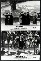 cca 1981 ,,Ragtime" című amerikai film jelenetei és szereplői, 10 db vintage produkciós filmfot...