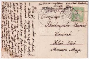 1912 Máramarossziget, Sighetu Marmatiei; Mária Valéria Intézet, kápolna, tanterem és hálószoba belső...